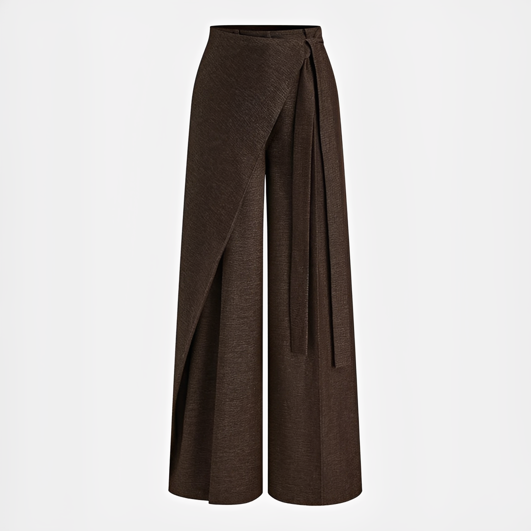 Leilani - Asymmetrical wide-leg pants