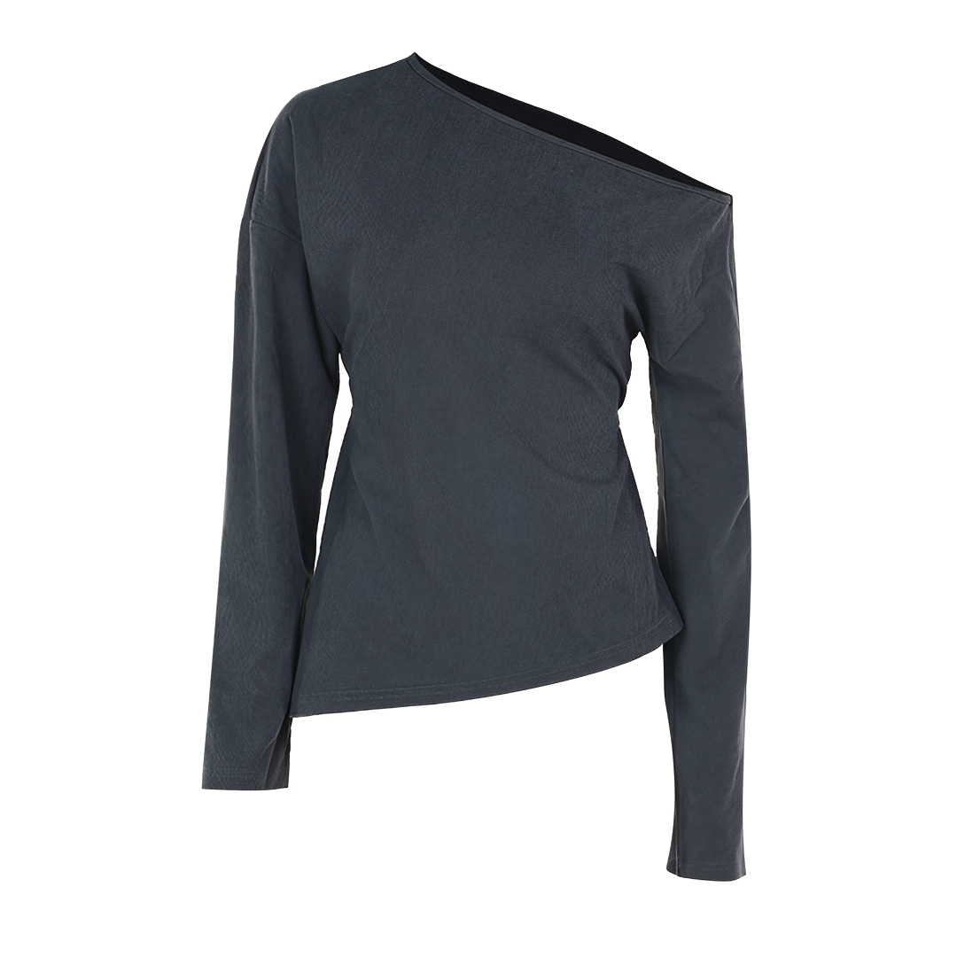 Gellie - Fashionable Asymmetric Top