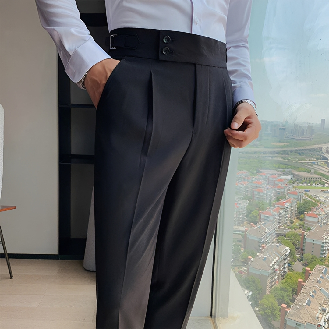 Luke - Casual Slim Fit Trousers
