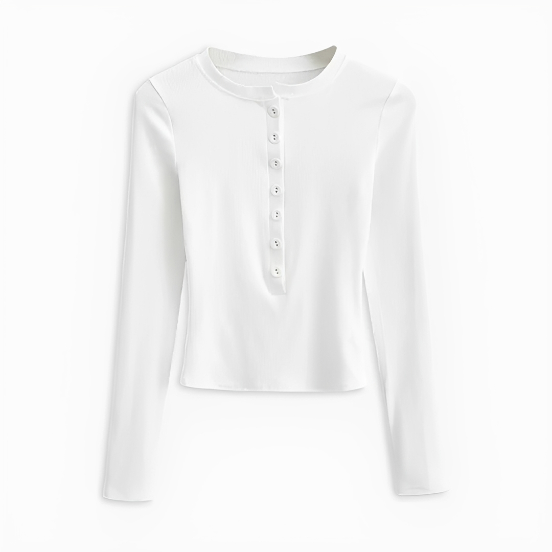 Lorina - Elegant long-sleeve shirt