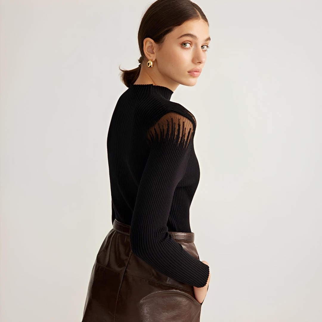 Tania - Trendy Long Sleeve Shirt