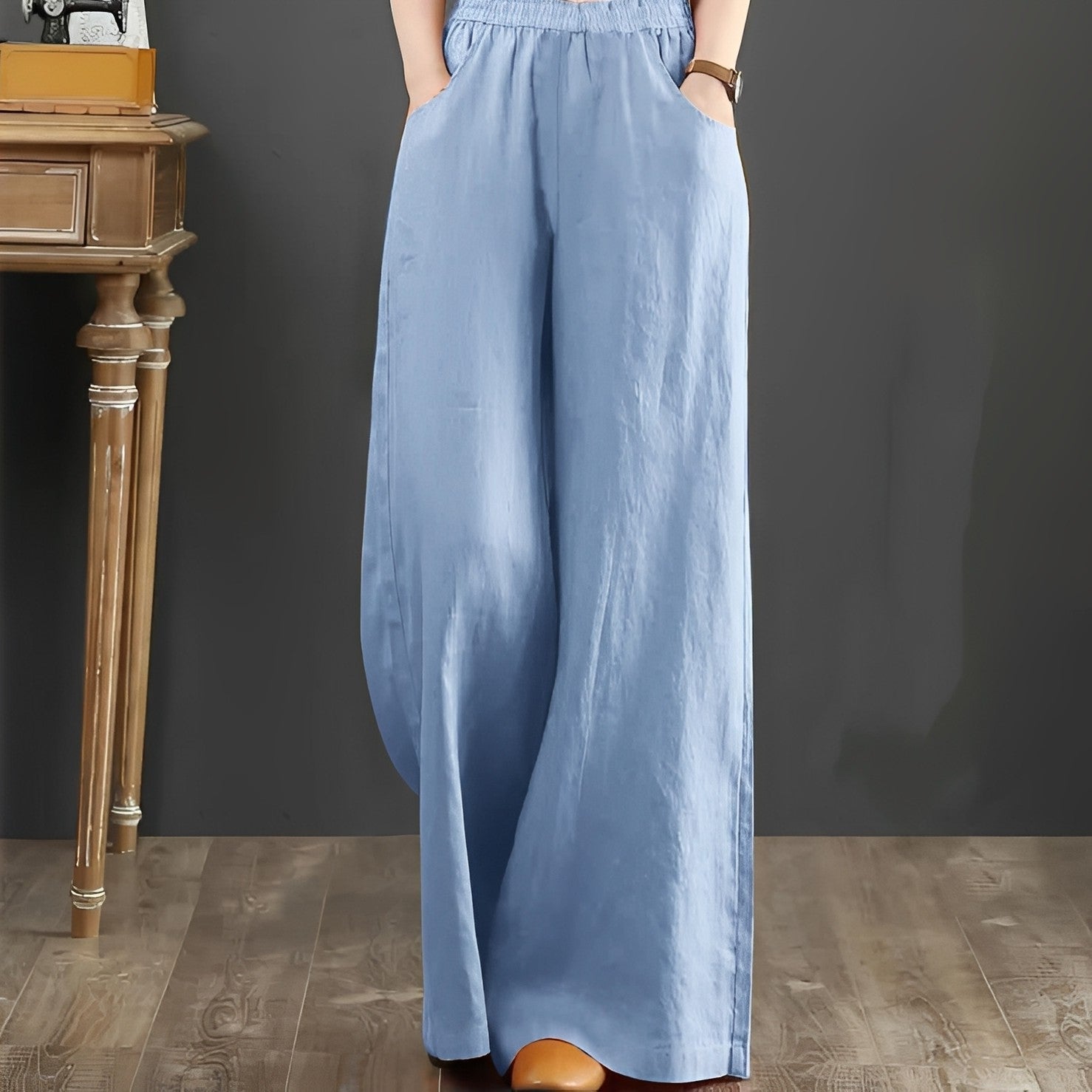 Dorothy - Women's comfortable wide-leg pants