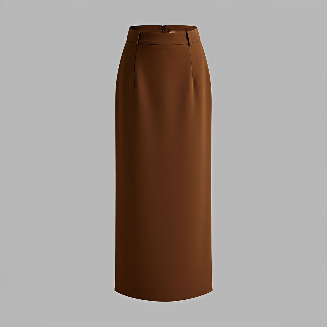 Alita - Chic long skirt with slit