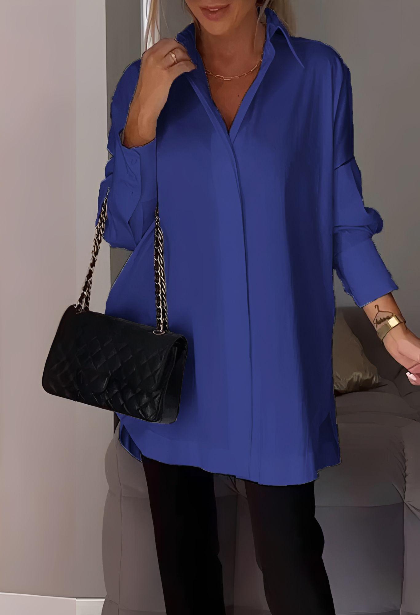 Lauren - Stylish Long-Sleeved Shirt