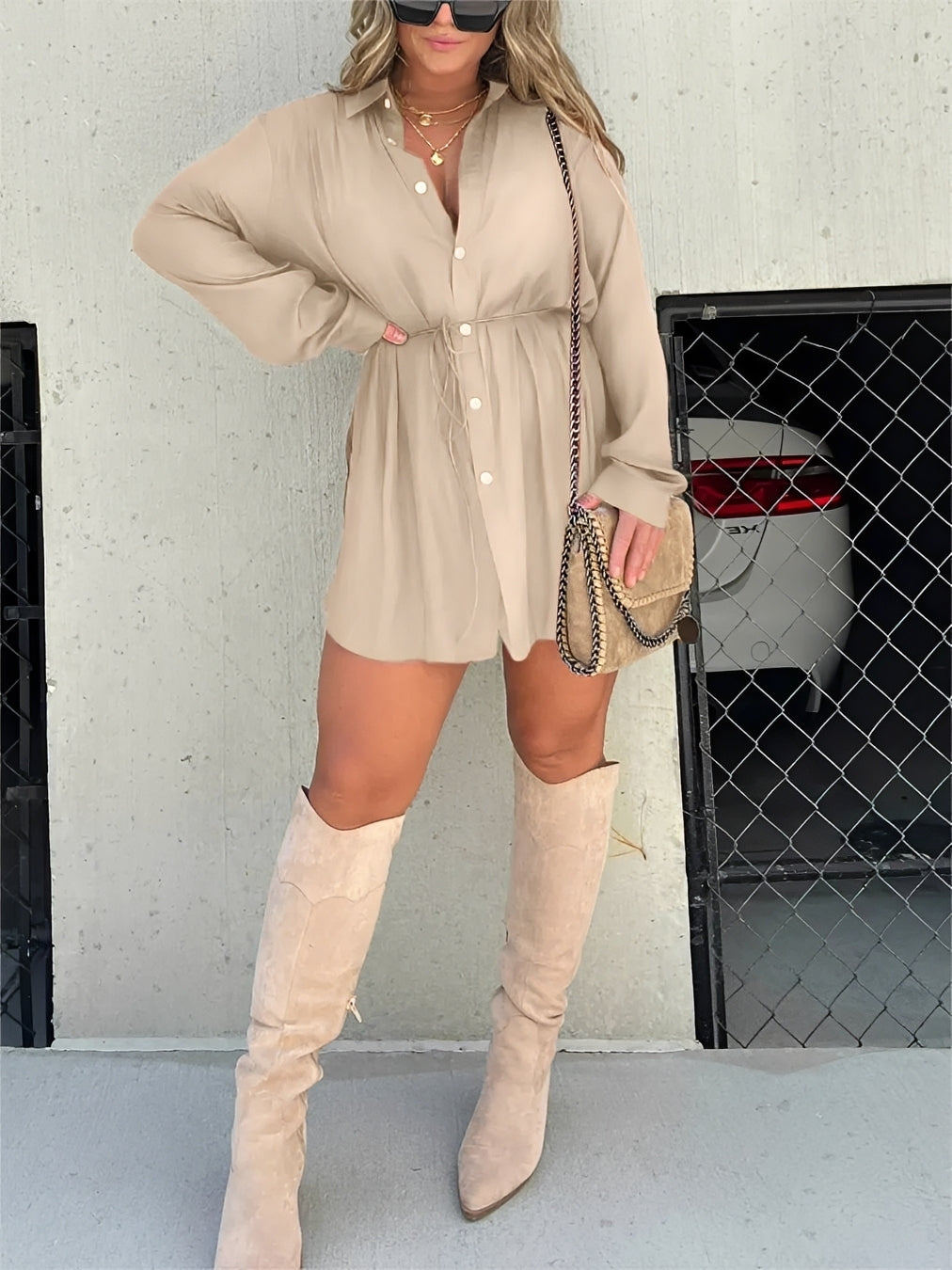Effie - Relaxed Long Sleeve Romper