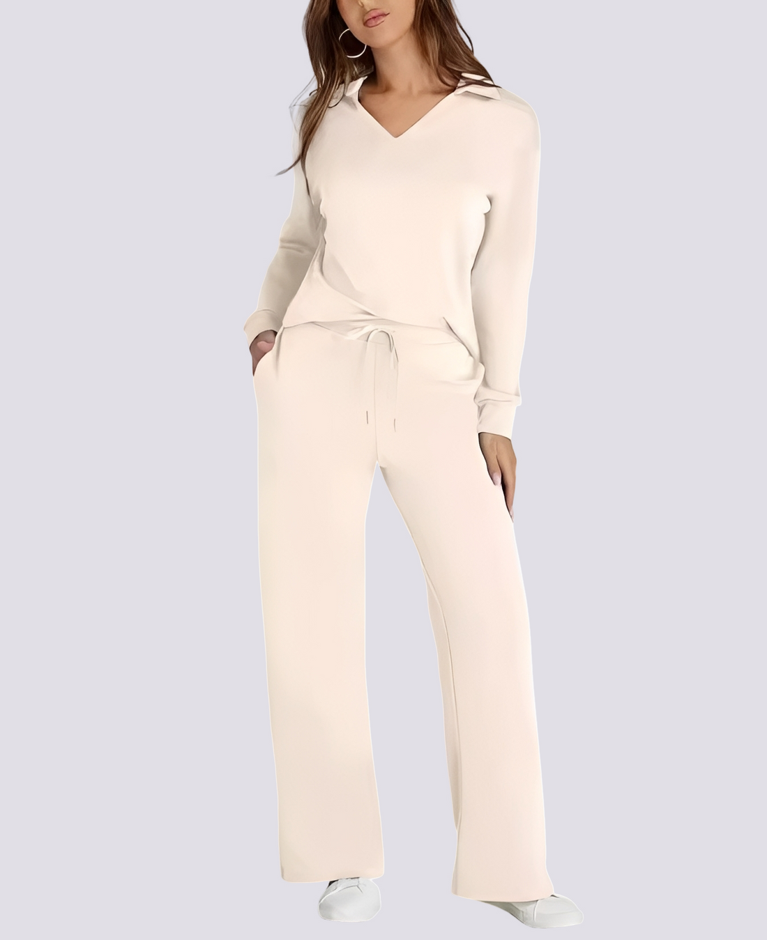 Bella - Cozy V-neck Stretch Set