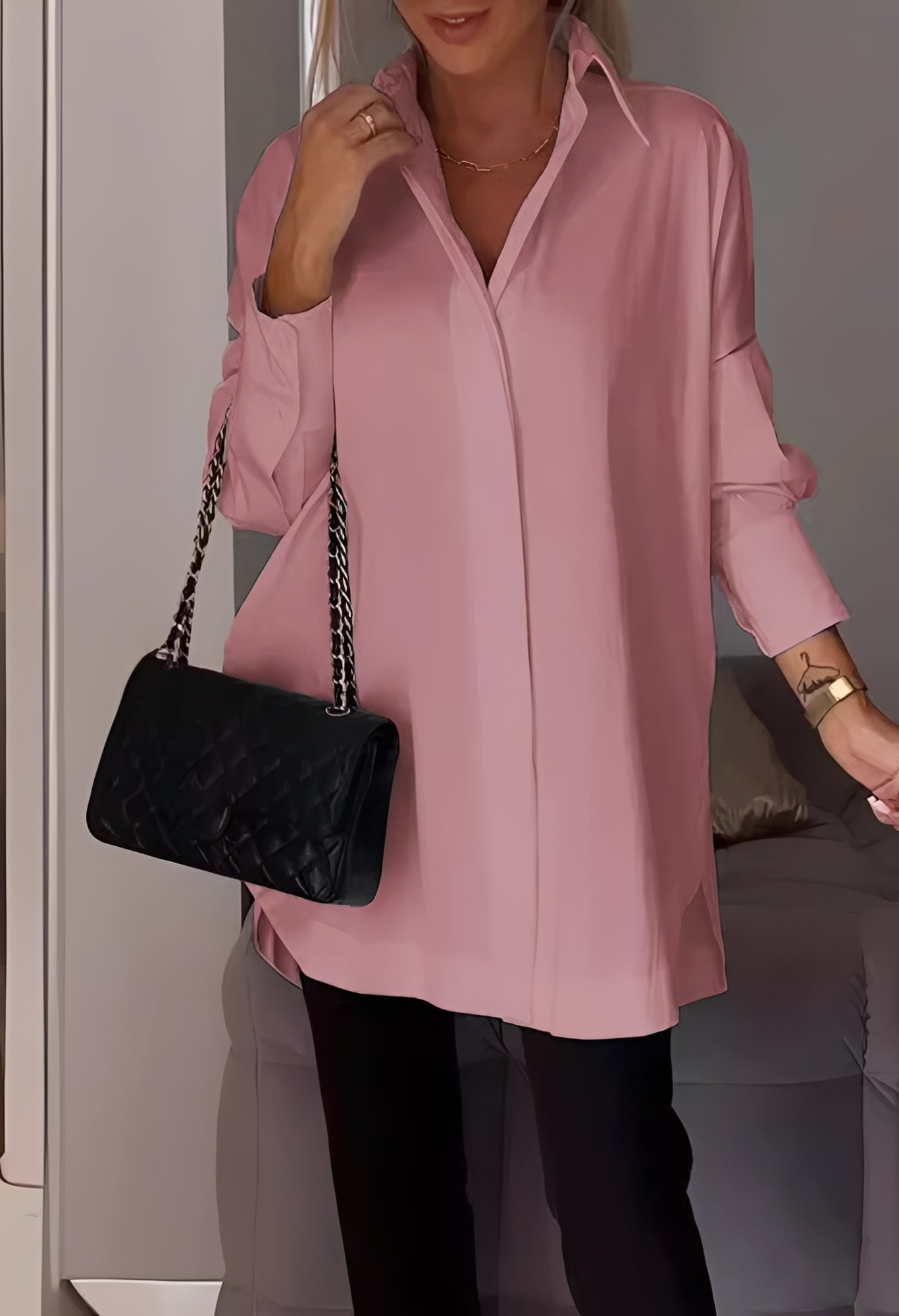 Lauren - Stylish Long-Sleeved Shirt