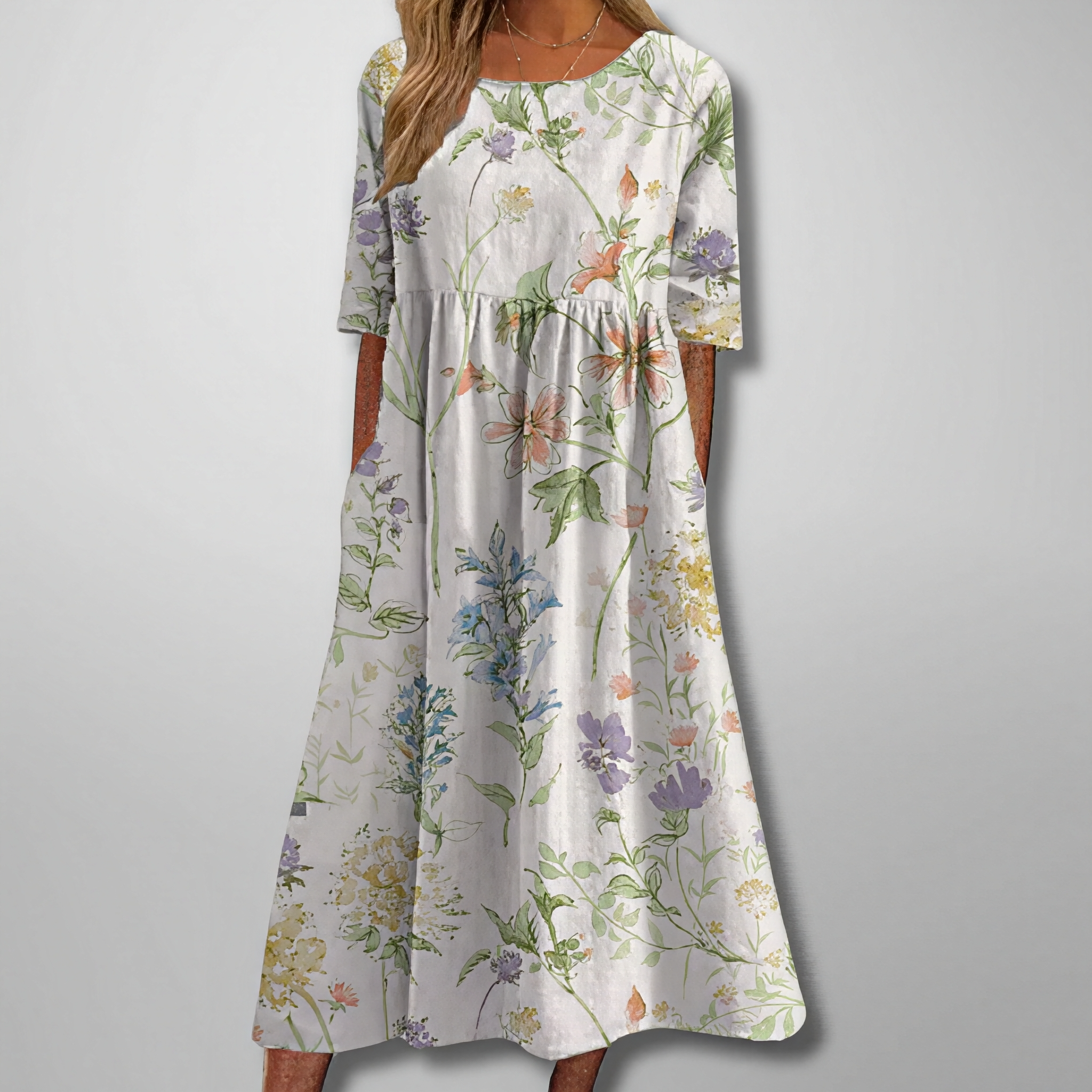 Gail – Floral Women's Maxi Dress