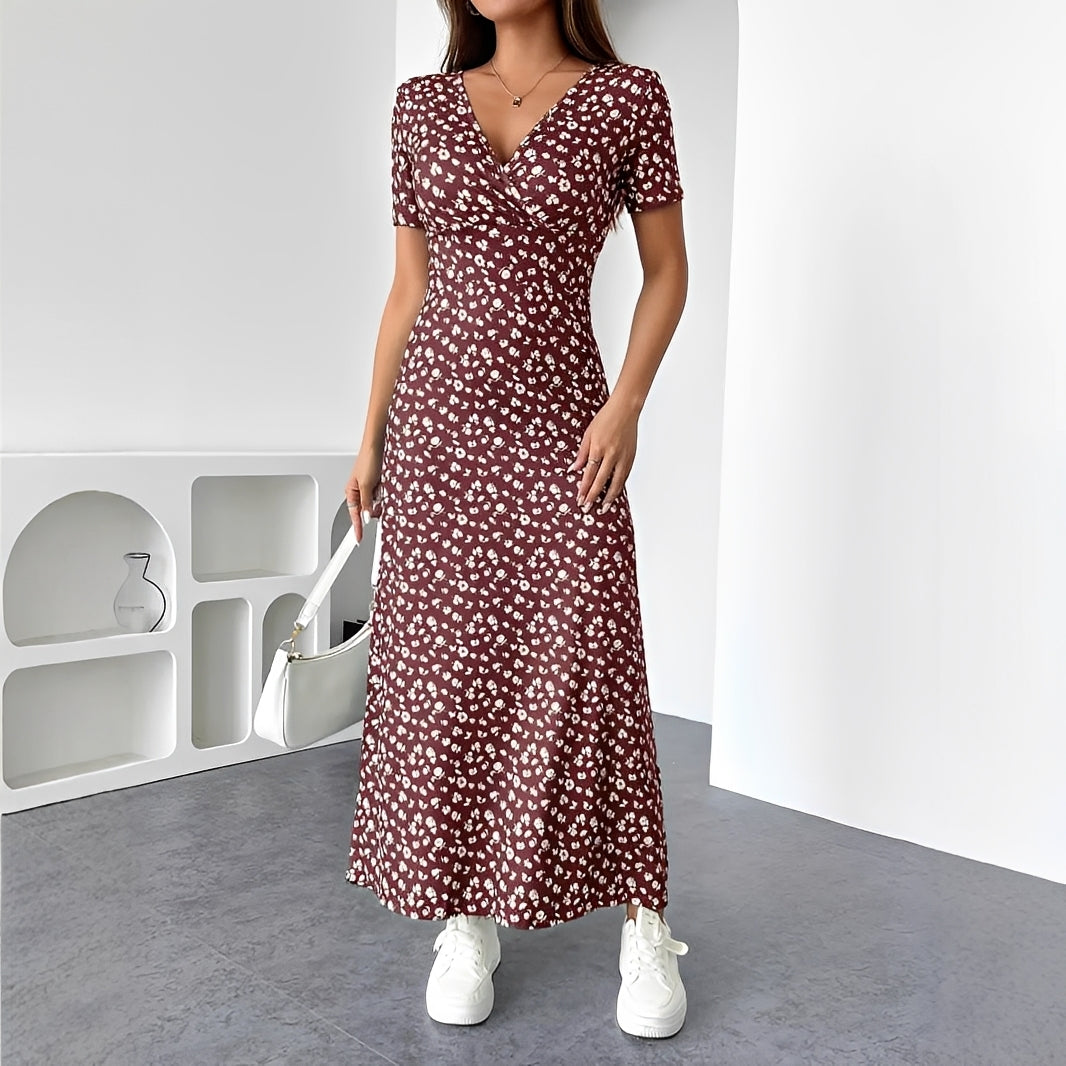 Reggie - Fashionable Floral Maxi Dress