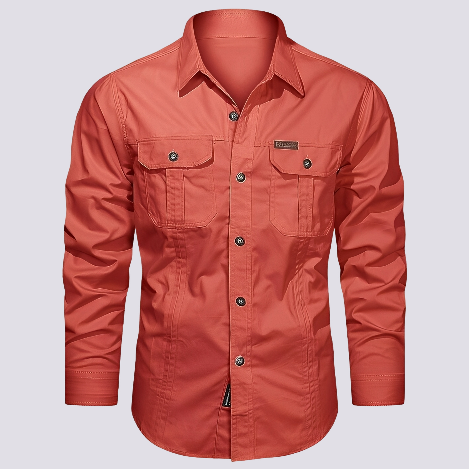 Franklin - Casual Long-sleeved Shirt