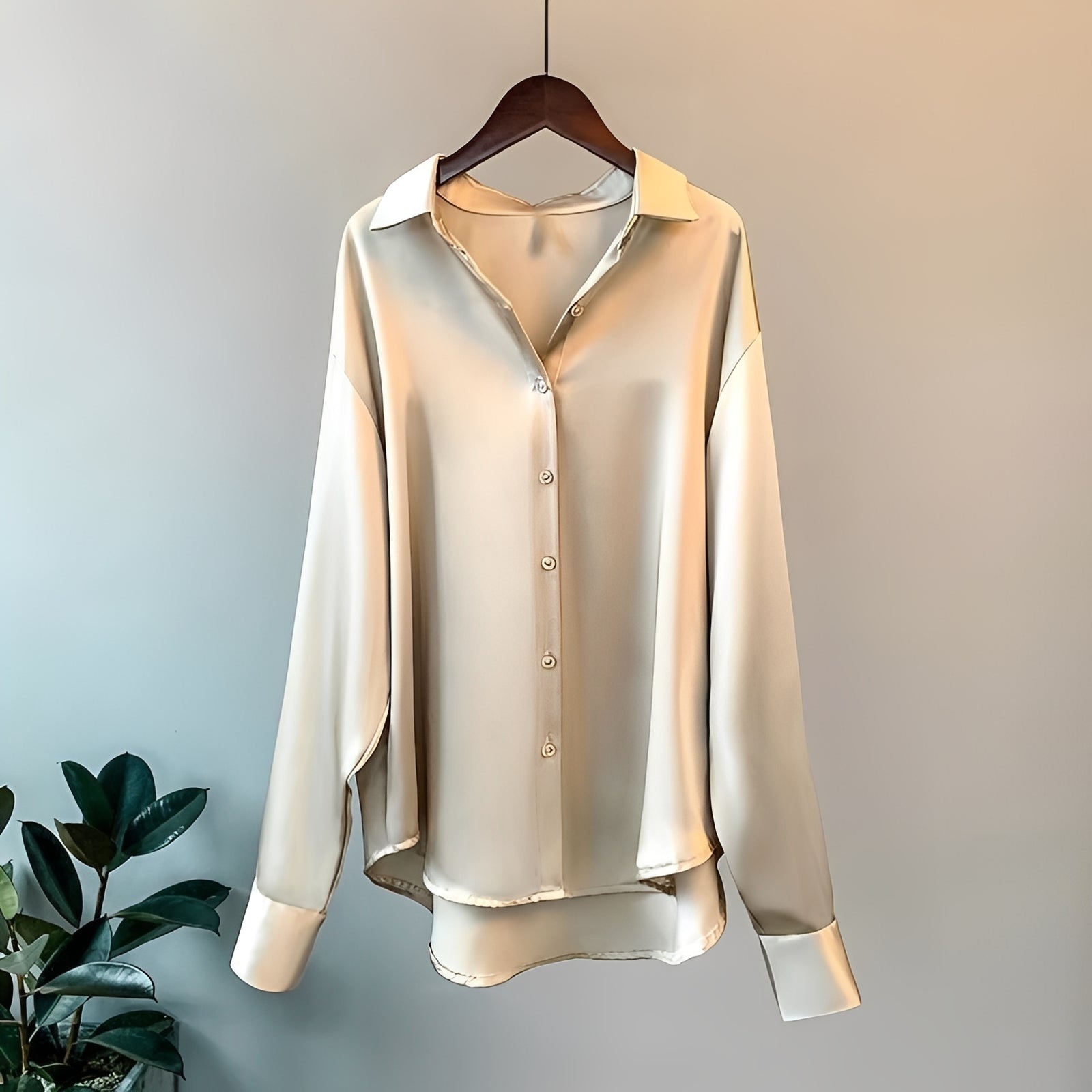 Ashley - Fashionable Long-sleeve Shirt