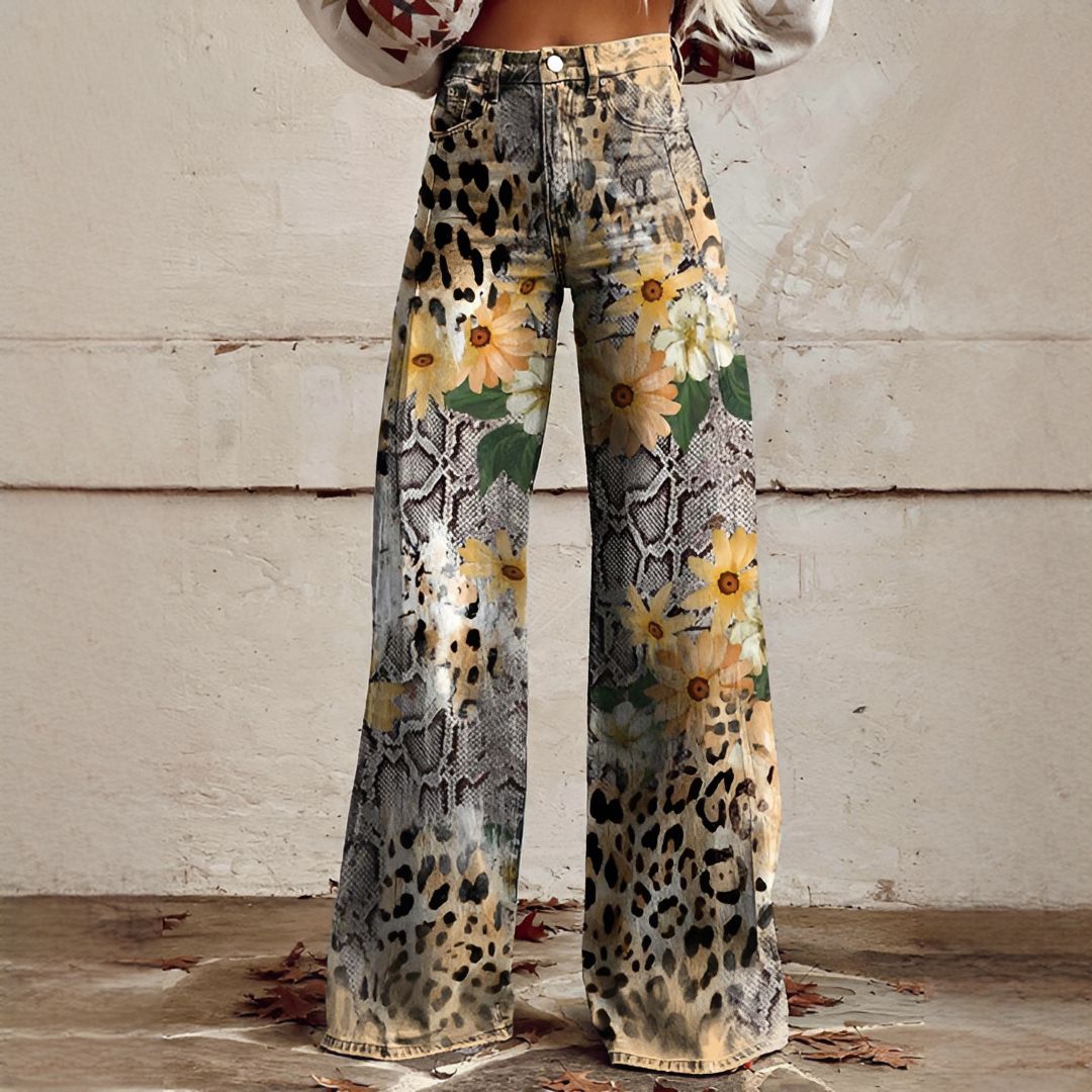 Shannon - Contemporary Wide Leg Trousers