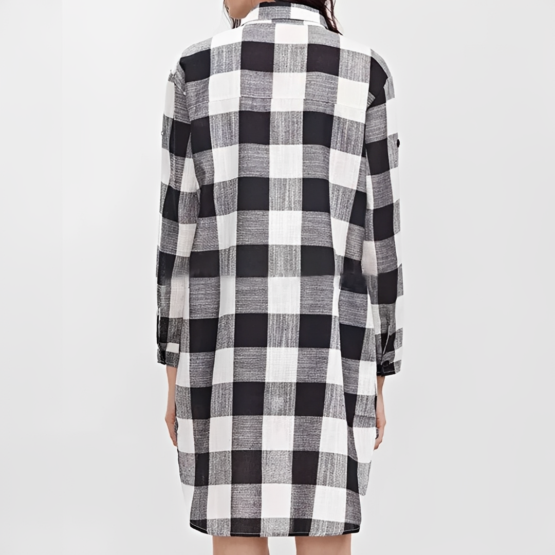 Janis - Loose Checked Shirt