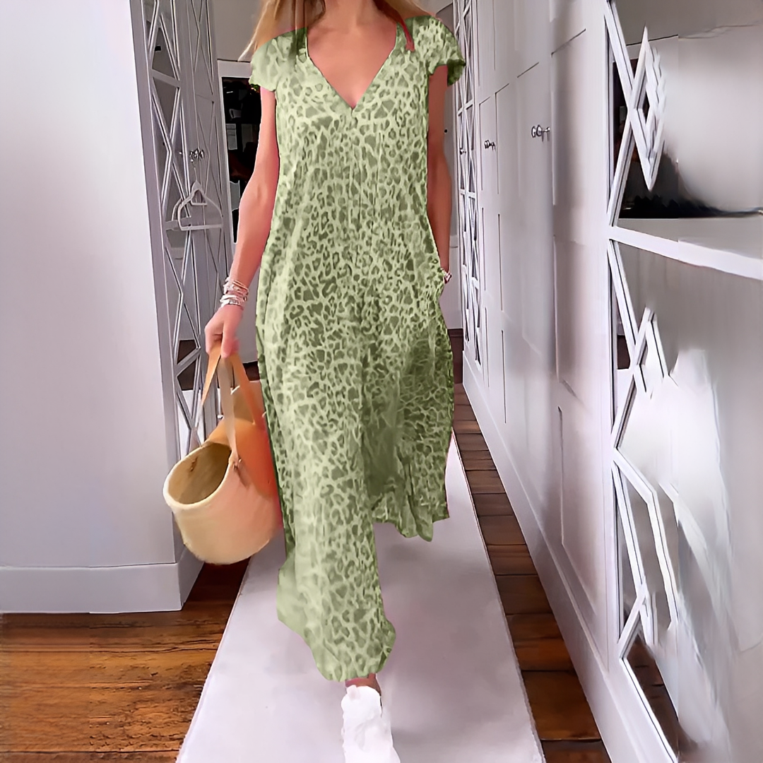 Elsie - Stylish Short Sleeve Dress