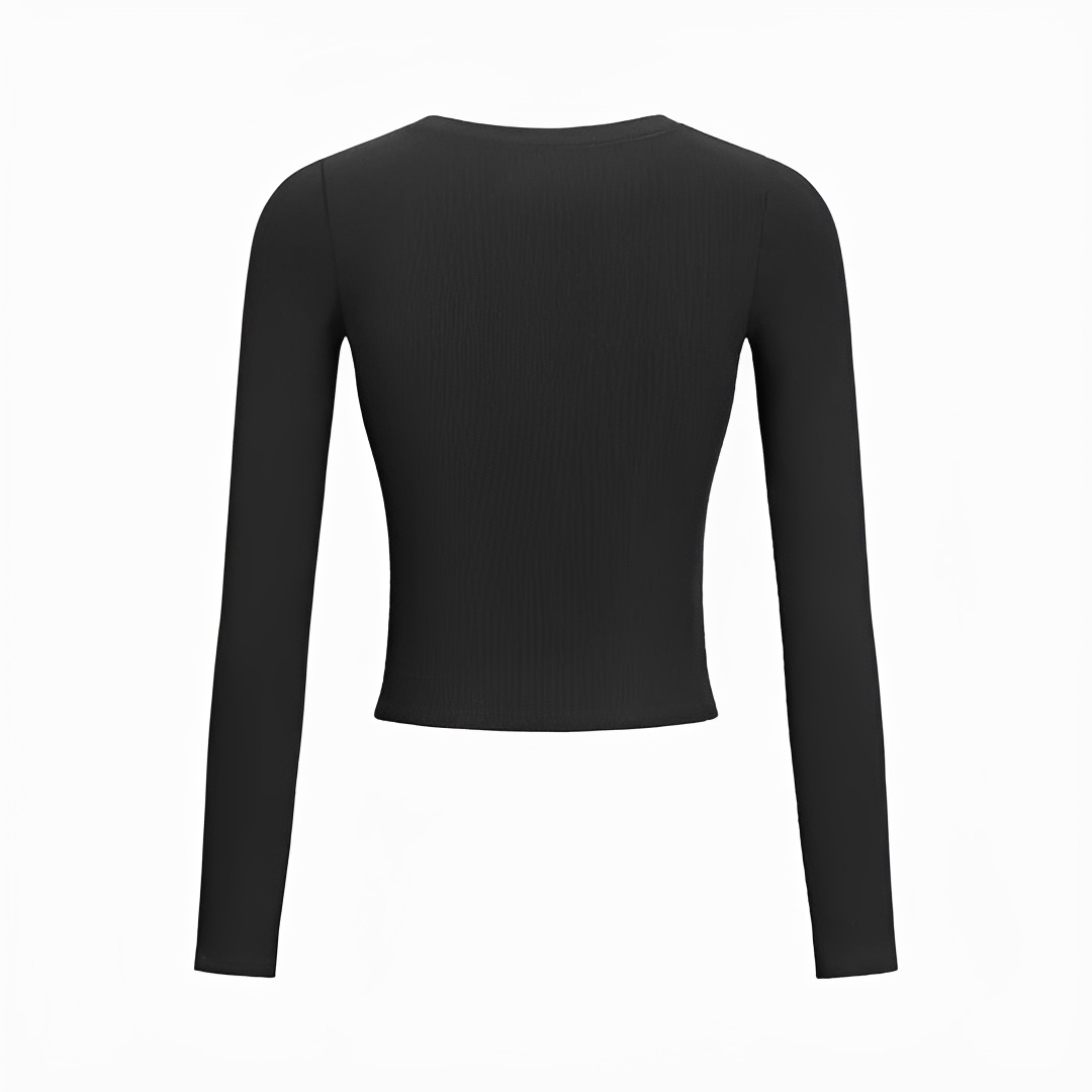 Lorina - Elegant long-sleeve shirt