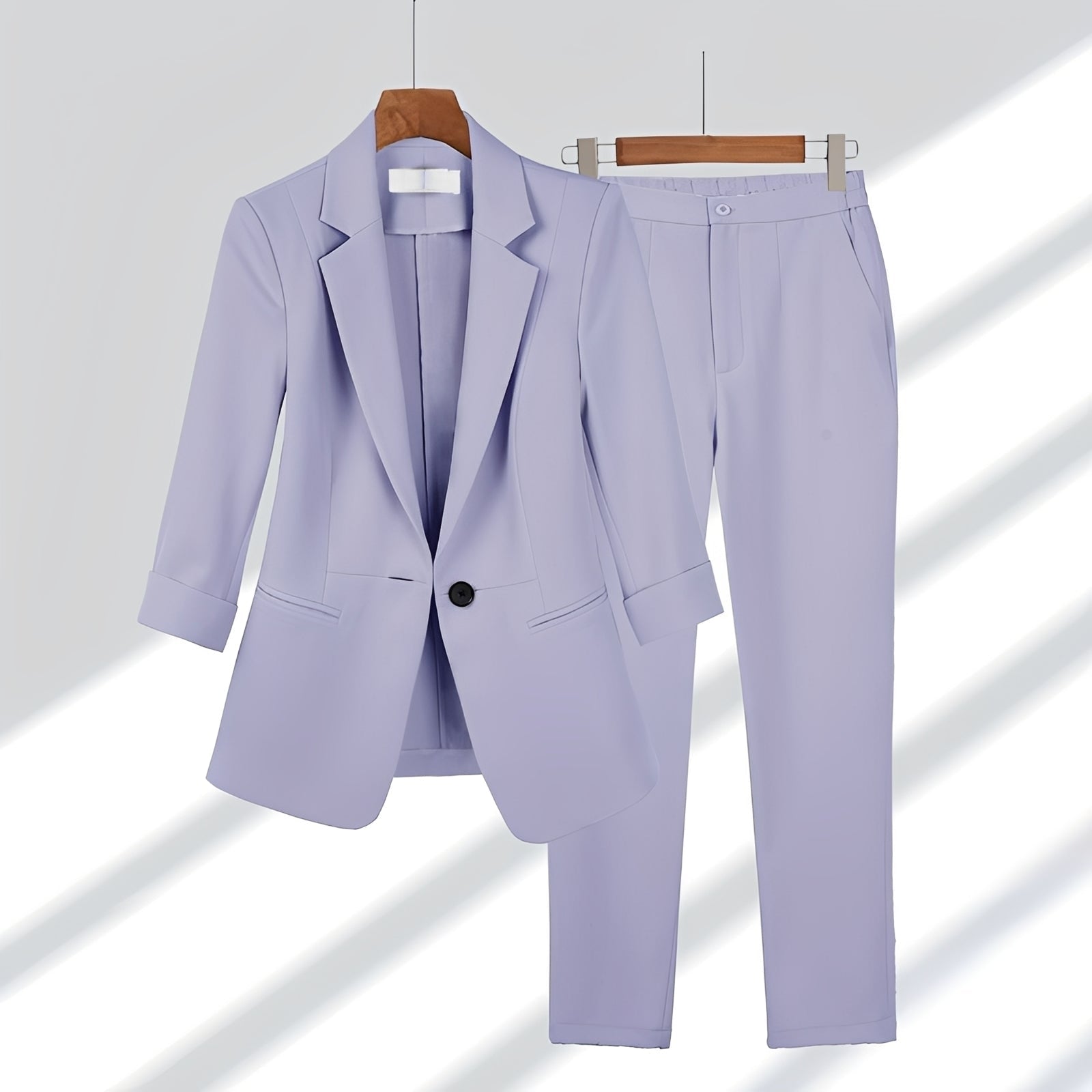 Myrtle - Chic Single-breasted Suit Set
