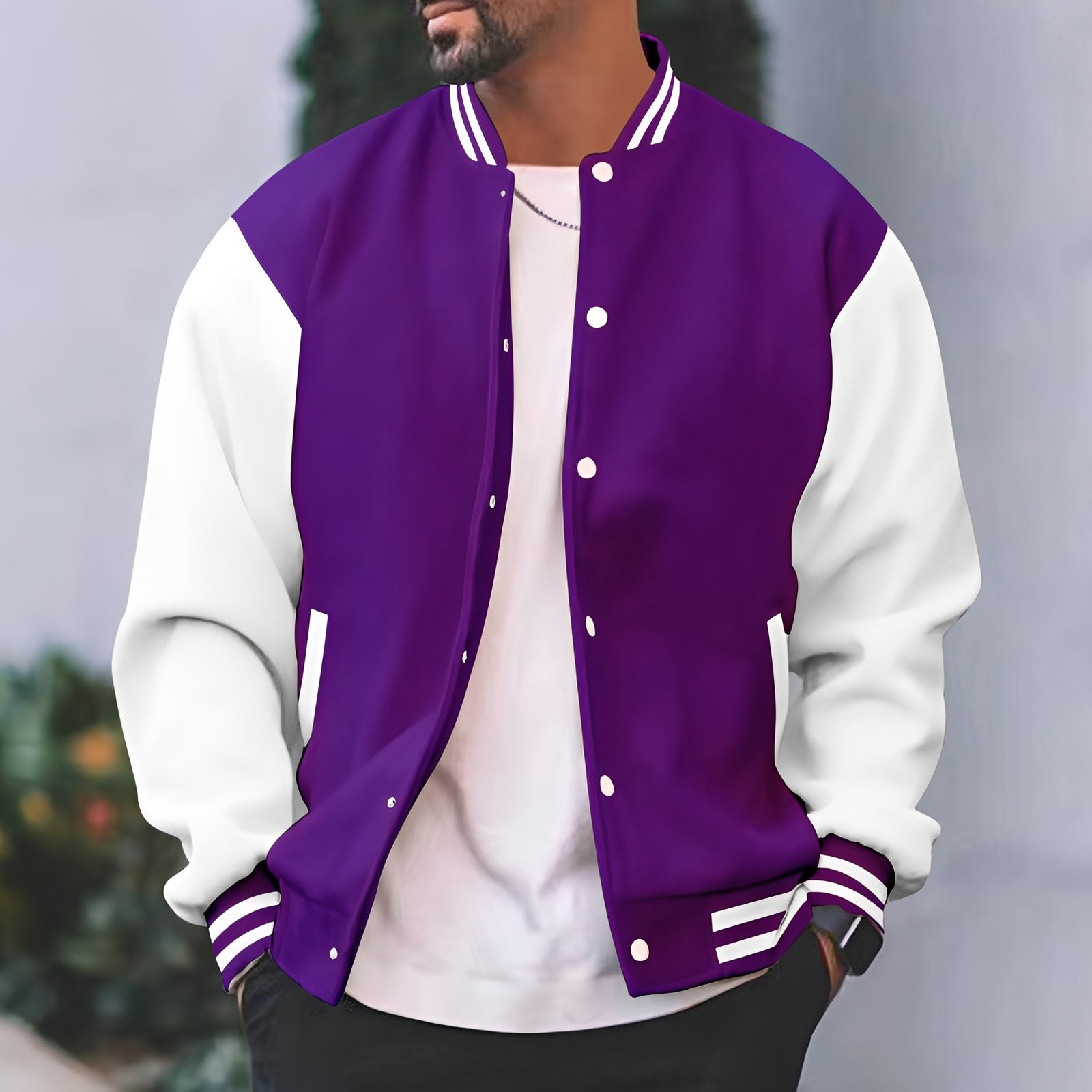 Greg - Men's stylish, relaxed bomber jacket