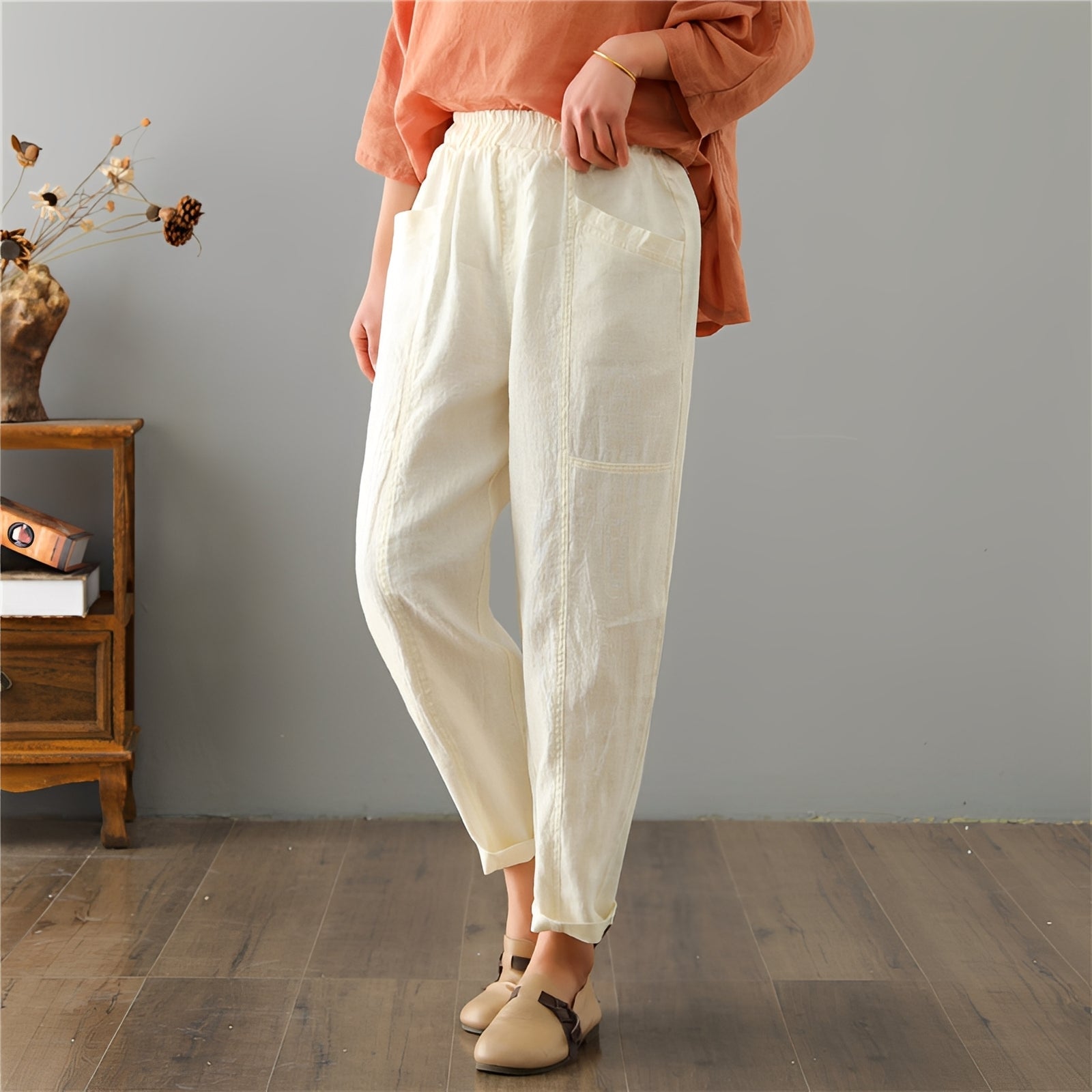 Gretchen - Women's comfy lounge pants with pockets