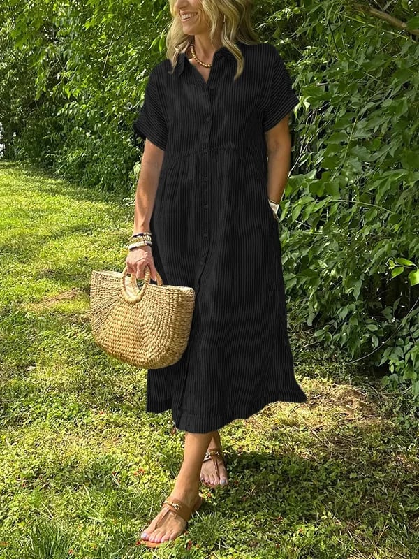 Corinne – Stylish shirt dress for ladies