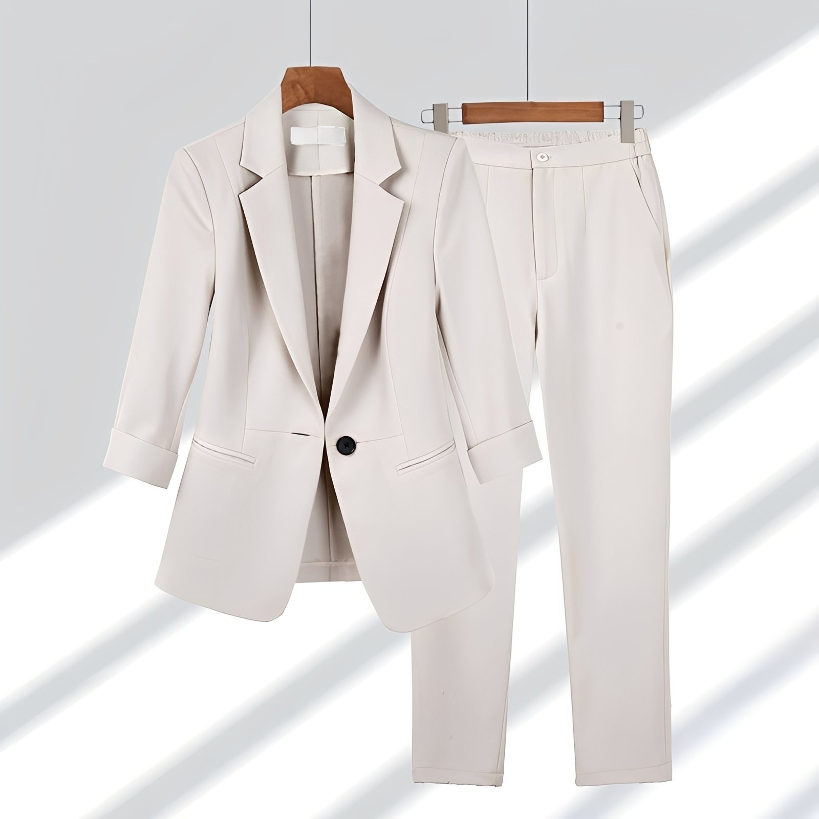 Myrtle - Chic Single-breasted Suit Set