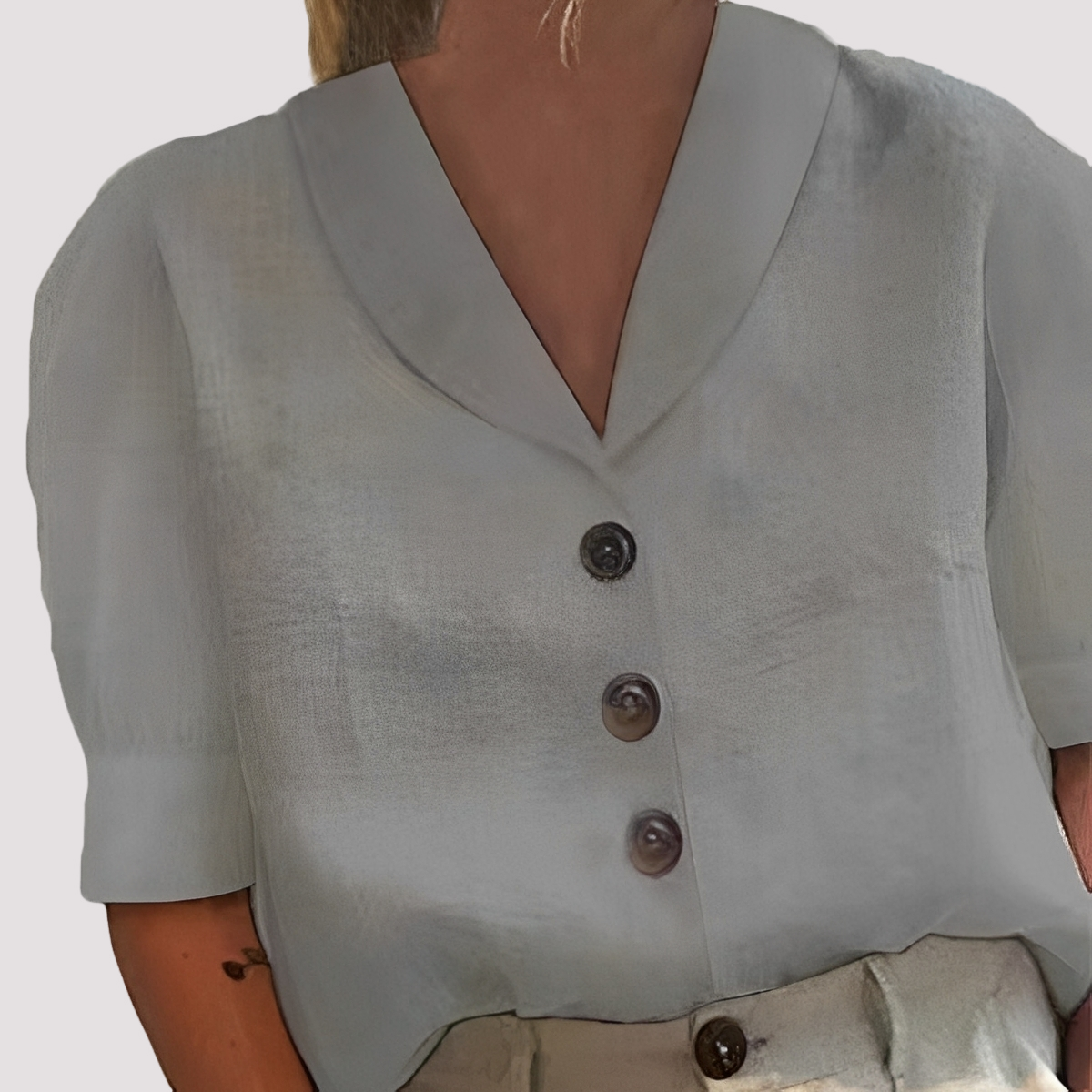 Mariyah - Stylish V-Neck Blouse