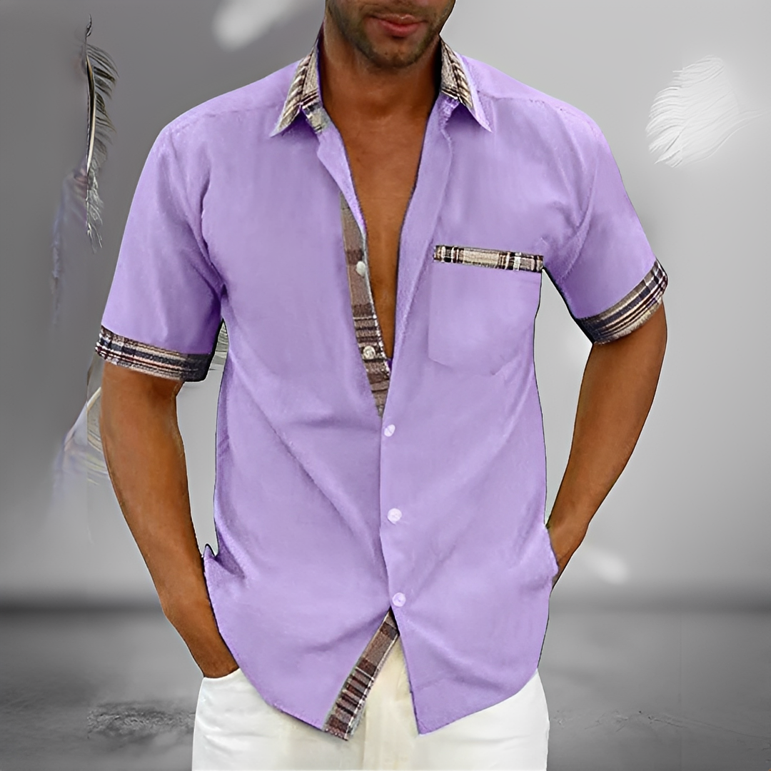 Henrick - A fashionable and cozy men's summer shirt
