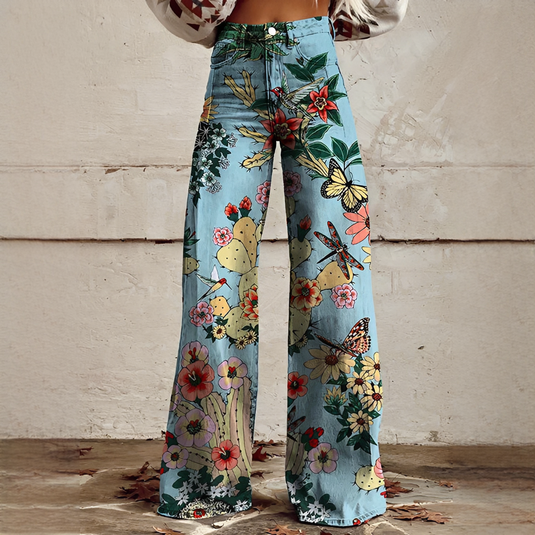 Shannon - Contemporary Wide Leg Trousers