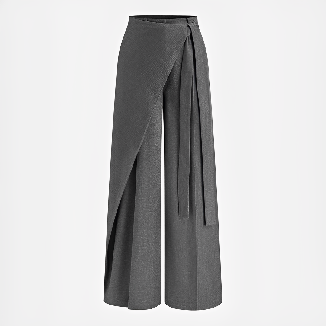 Leilani - Asymmetrical wide-leg pants