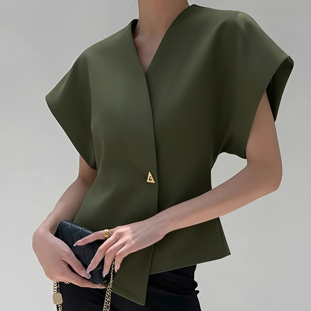 Ariella - Chic V-neck blouse