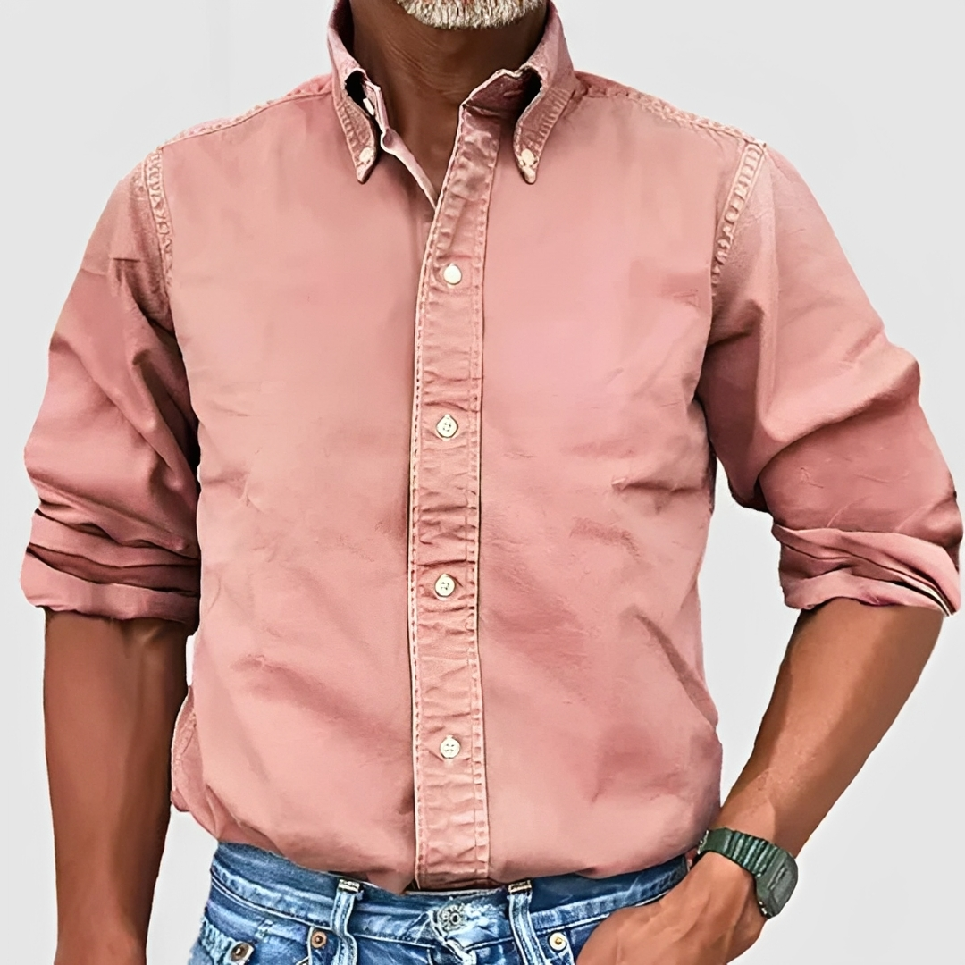 Edmond - Men's classic long-sleeve shirt