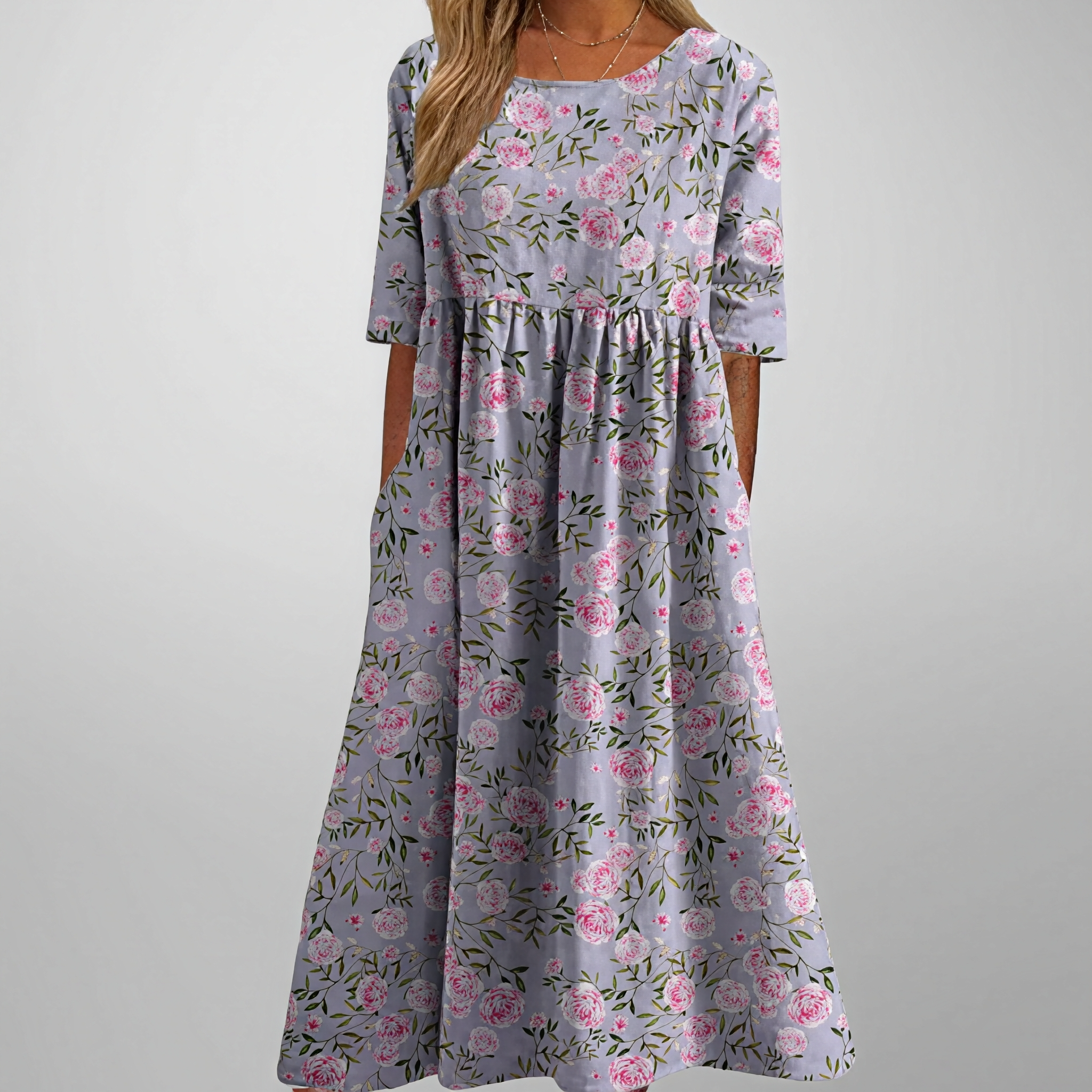 Gail – Floral Women's Maxi Dress