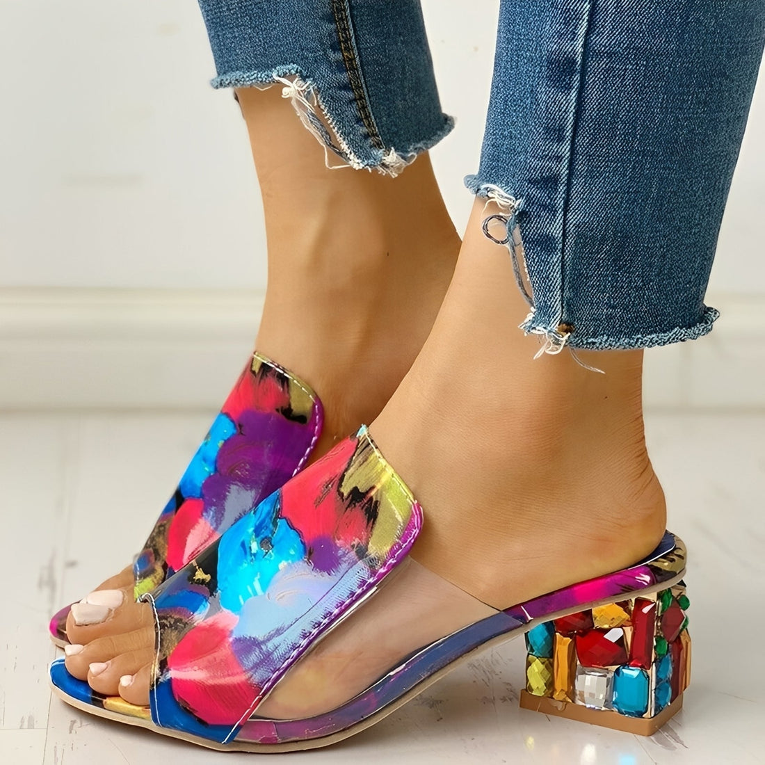 Carla - Fashionable High-Heeled Sandals