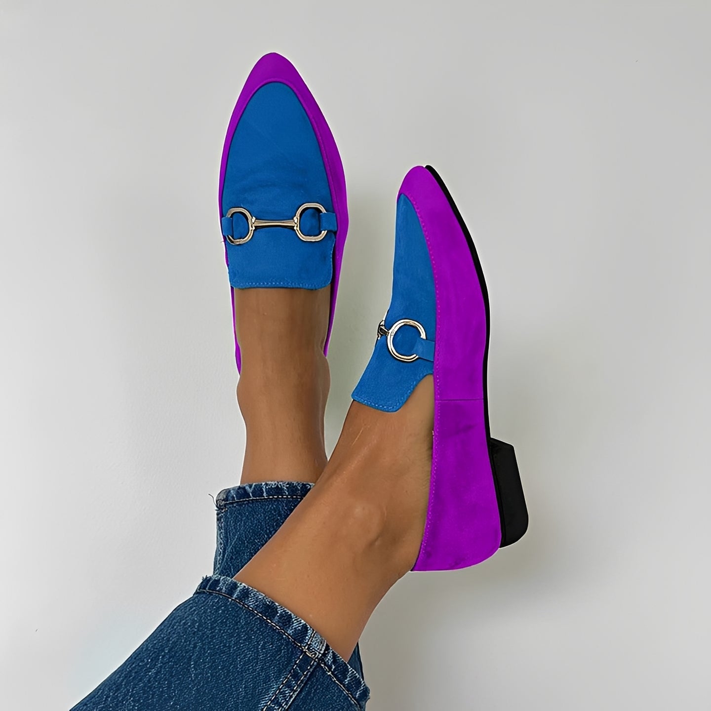 Vinnie - Fashionable Bold Pointed Loafers