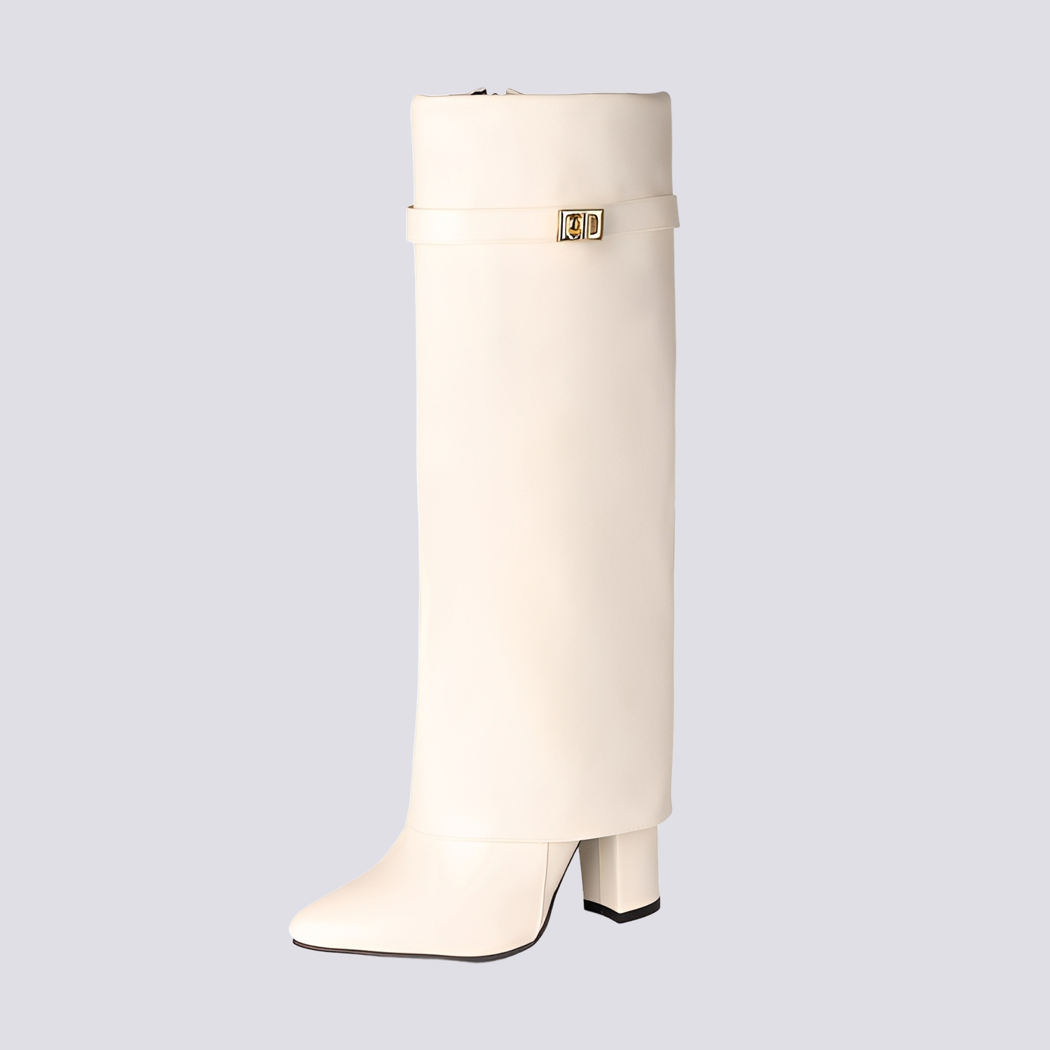 Jacqueline - Trendy Boots with Thick Heel