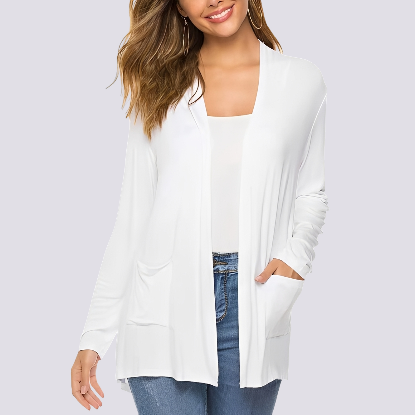 Bertha - Long-Sleeve Relaxed Cardigan