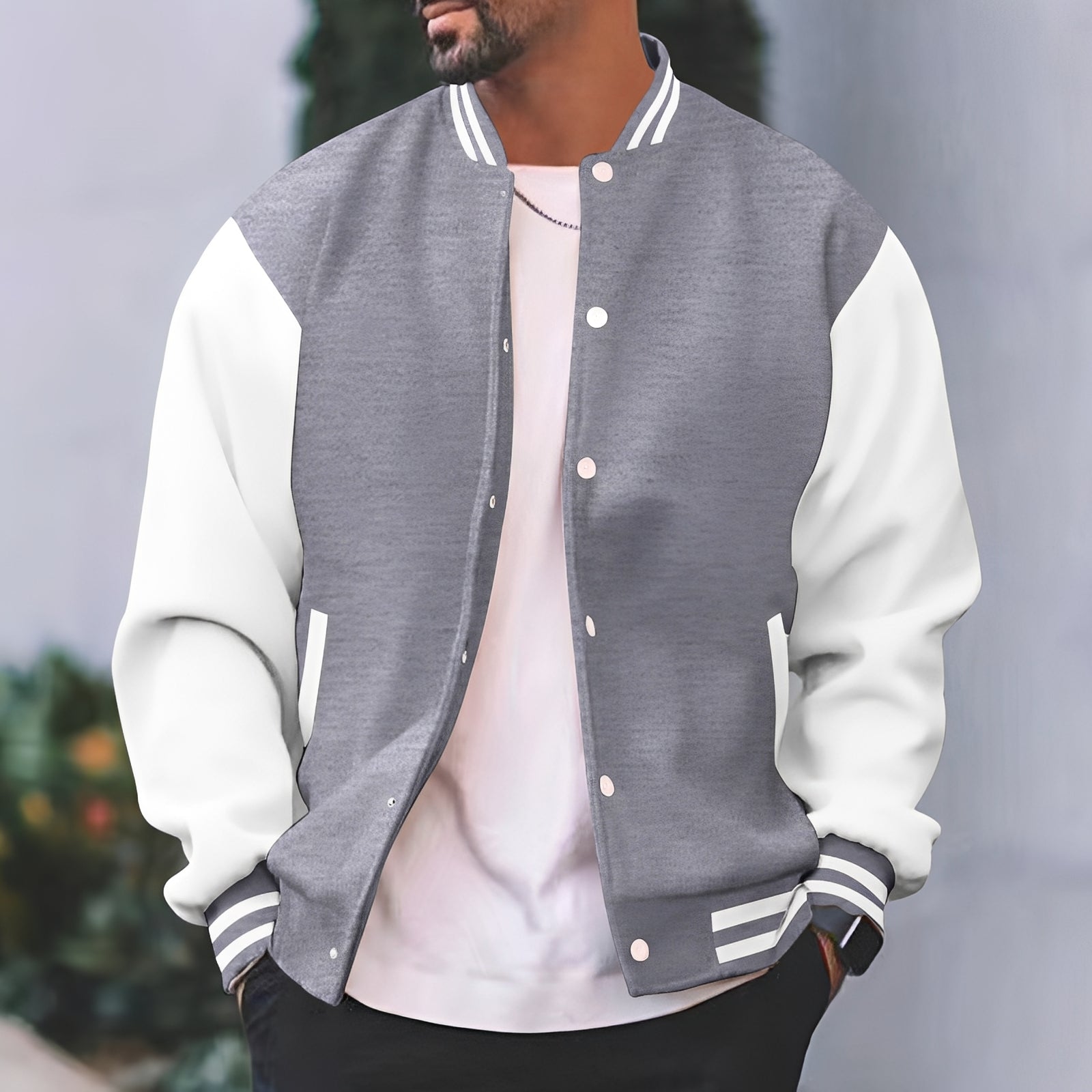 Greg - Men's stylish, relaxed bomber jacket