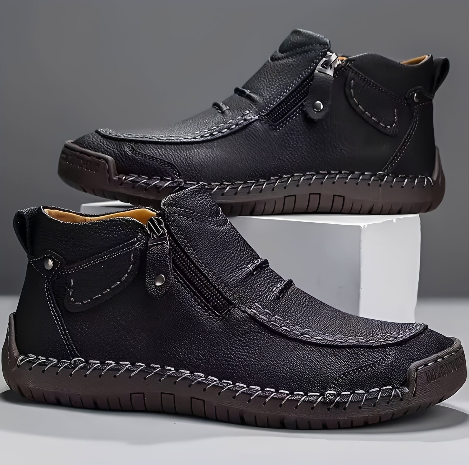 David - Stylish Zip Boots