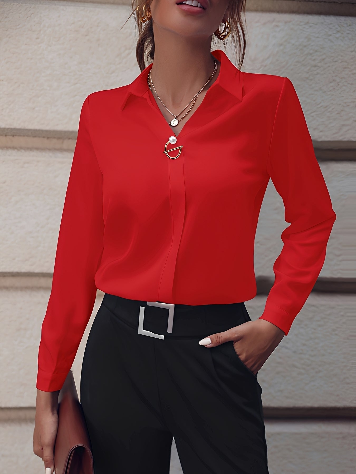 Erica - Long-Sleeve Formal Shirt