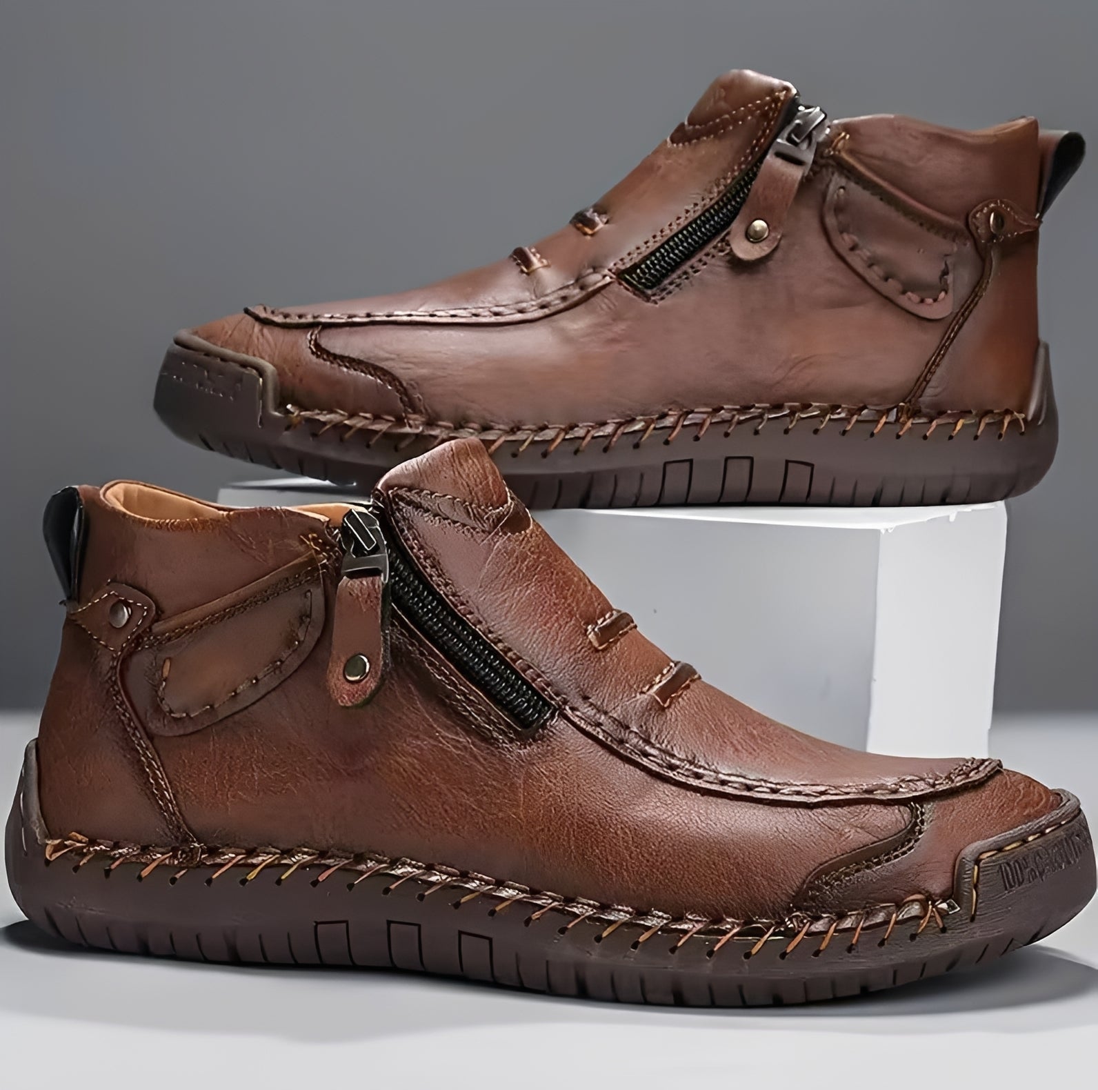 David - Stylish Zip Boots
