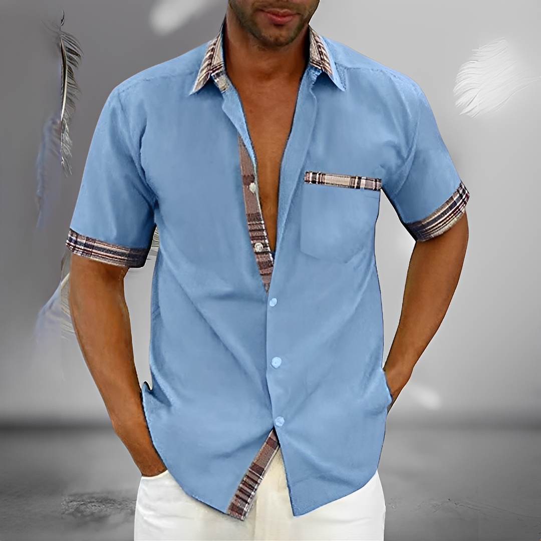 Henrick - A fashionable and cozy men's summer shirt