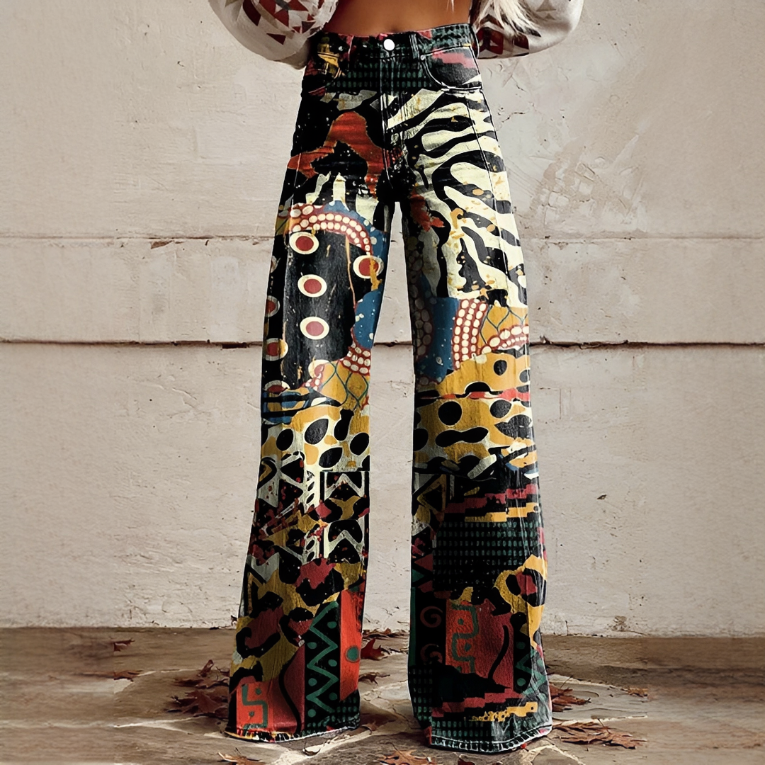 Shannon - Contemporary Wide Leg Trousers