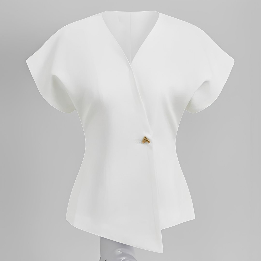 Ariella - Chic V-neck blouse