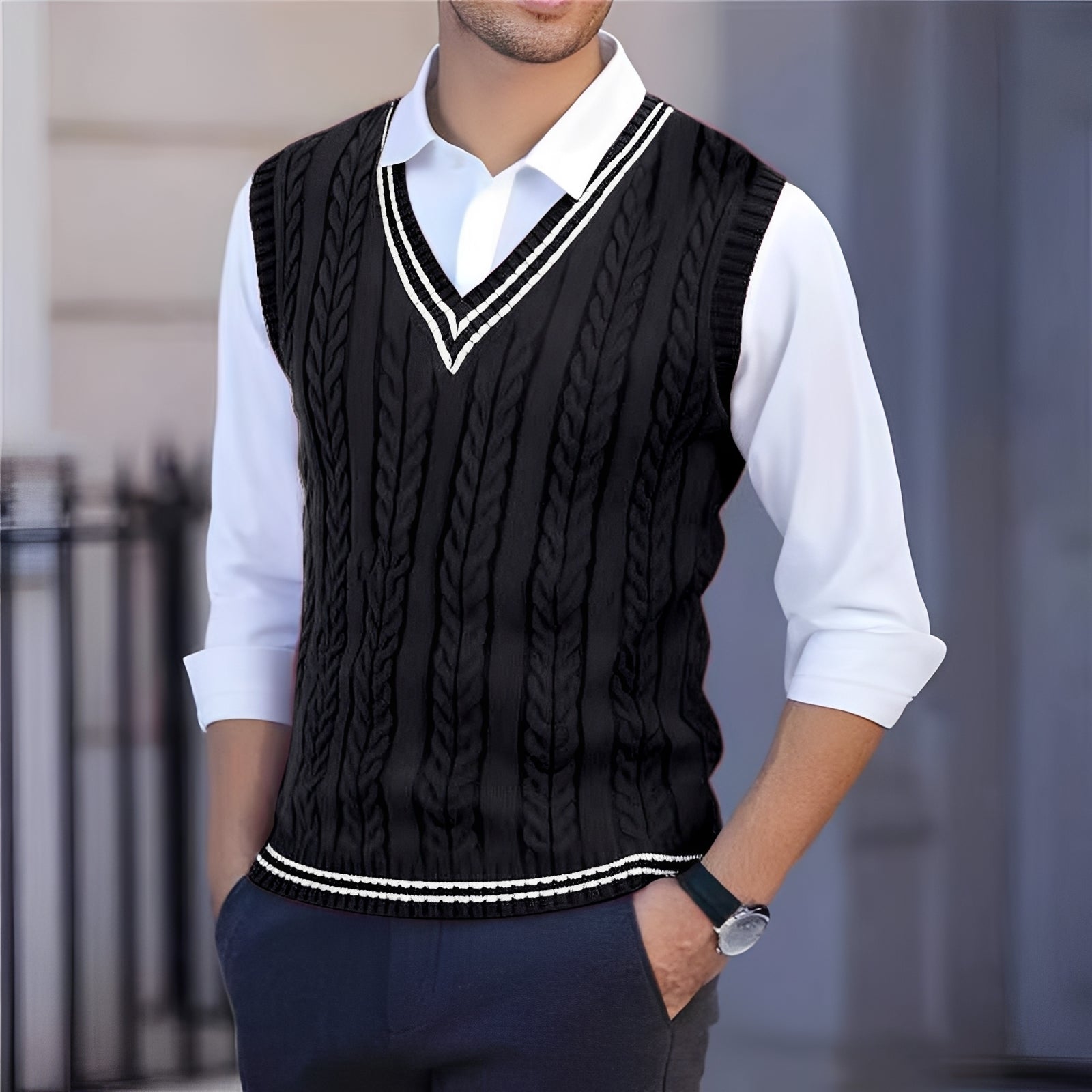 Bobbie - Stylish V-neck Vest