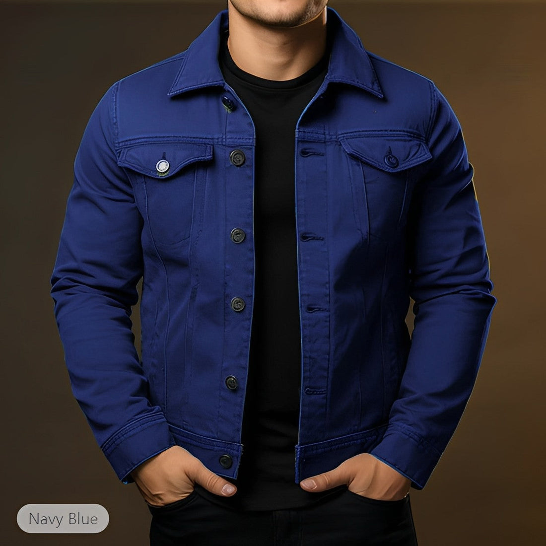 Leroy - Men's fashionable denim jacket