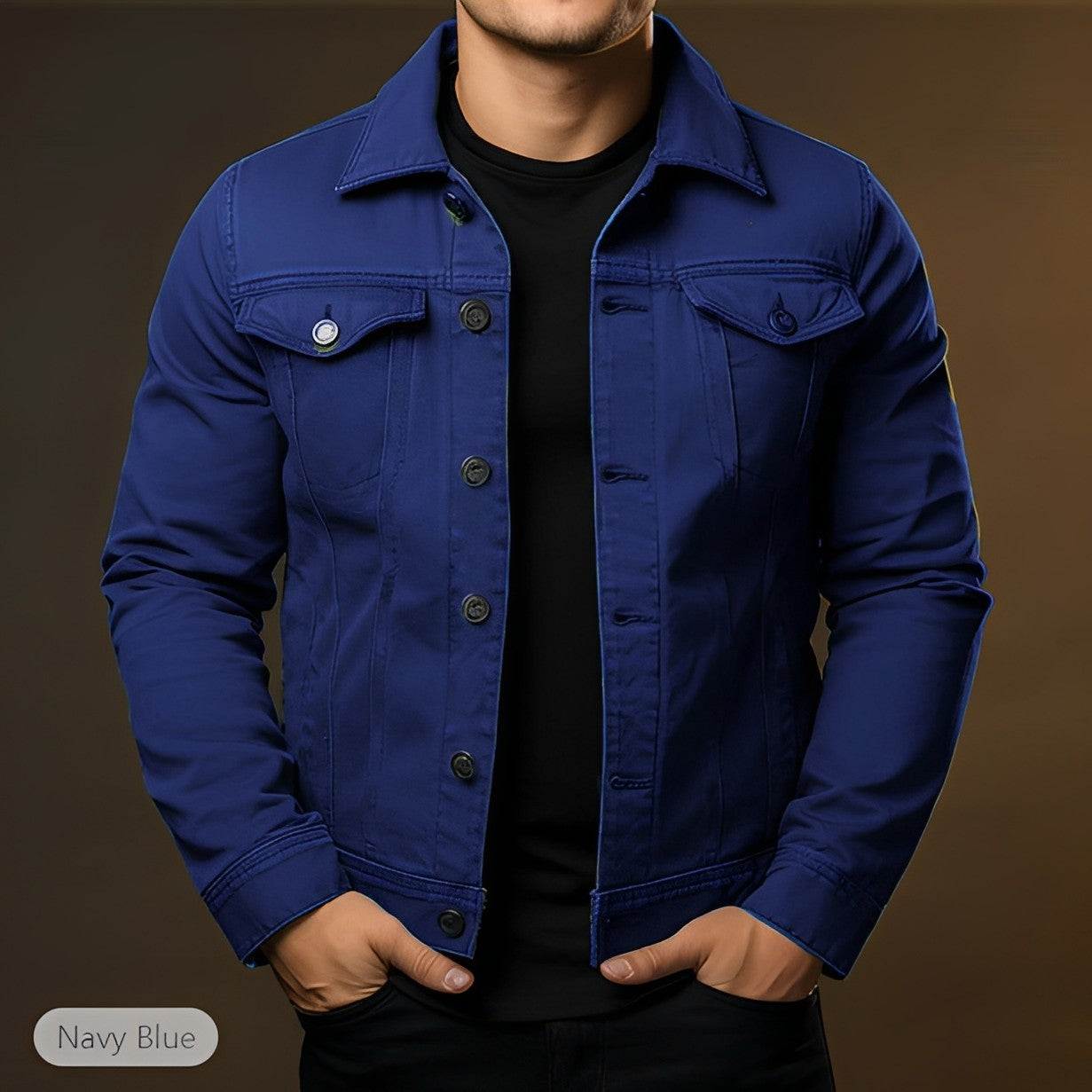 Leroy - Men's fashionable denim jacket