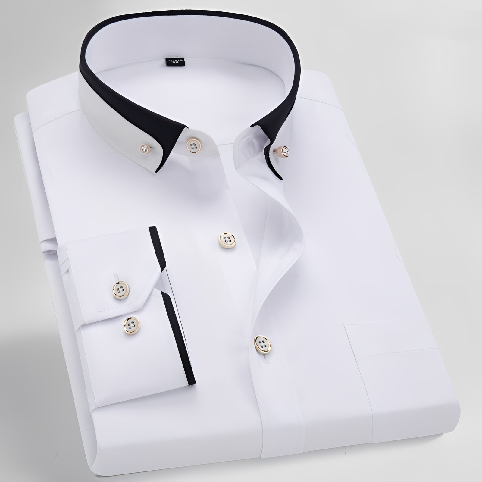 Glindel - Men's classic long-sleeve shirt