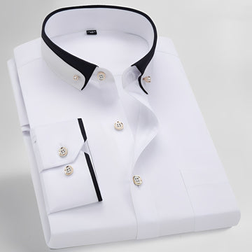 Glindel - Men's classic long-sleeve shirt