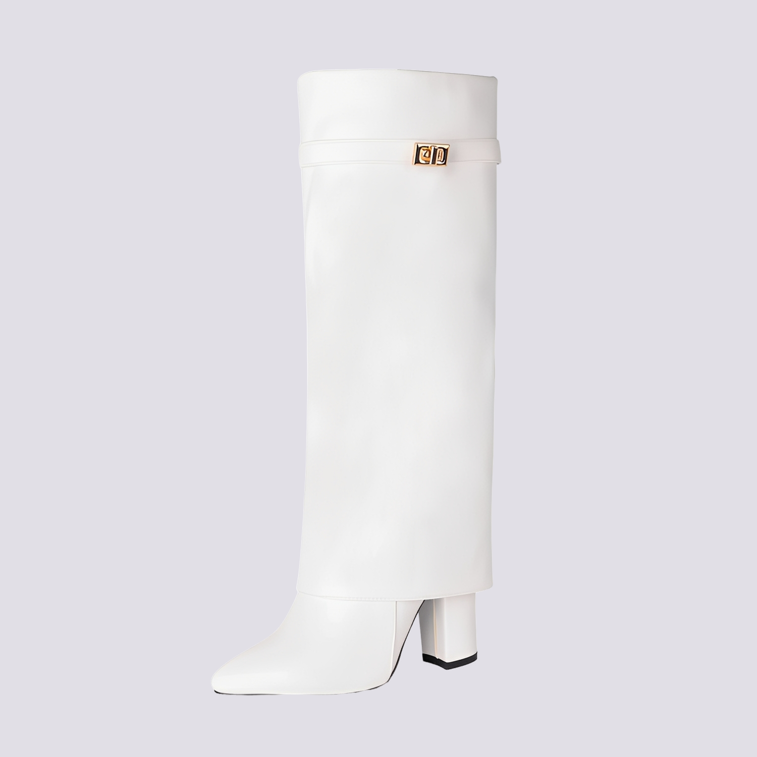 Jacqueline - Trendy Boots with Thick Heel