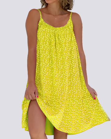 Alannah - Trendy Floral Mini Dress