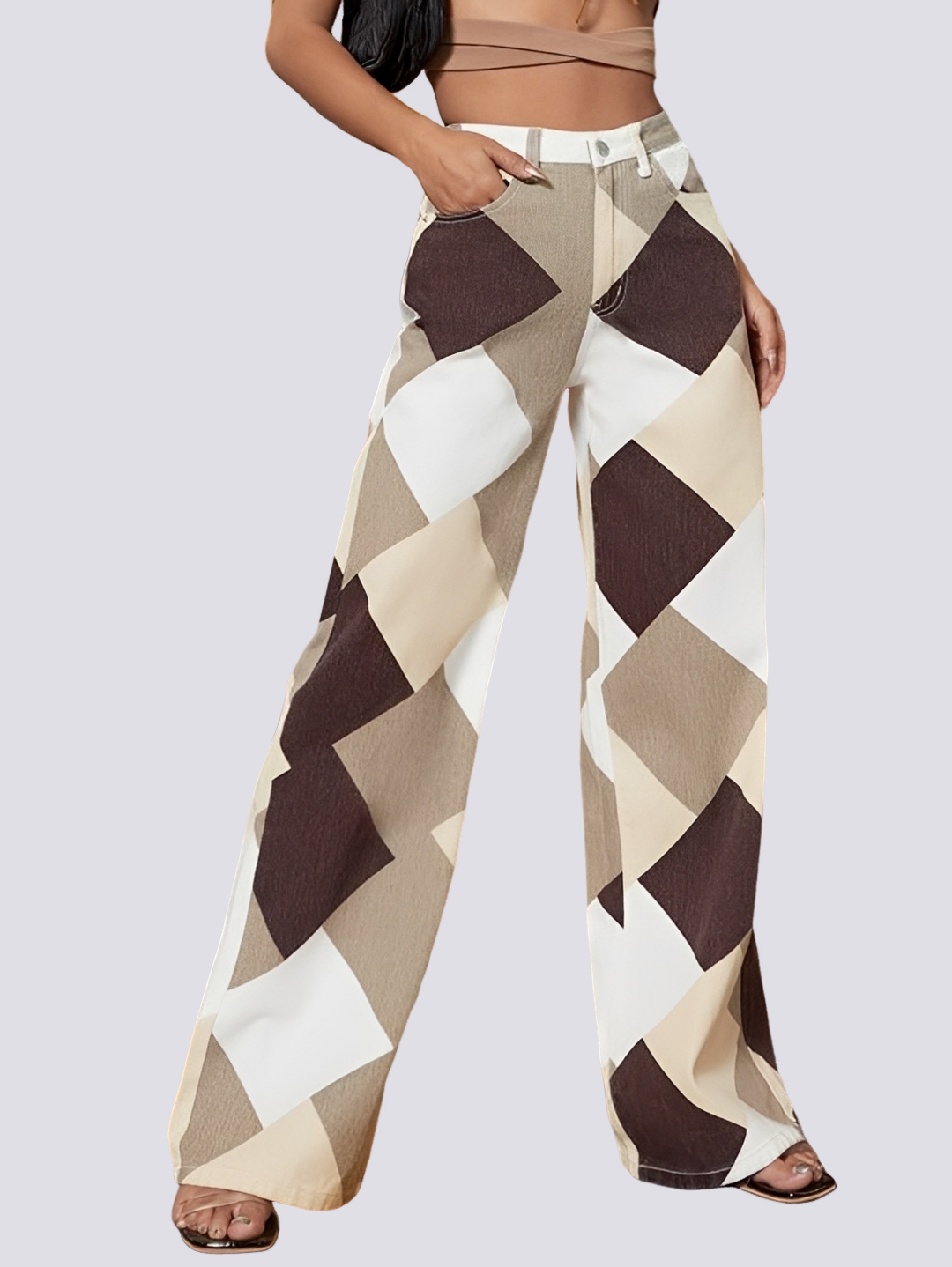 Alison - Trendy Wide-Leg Jeans